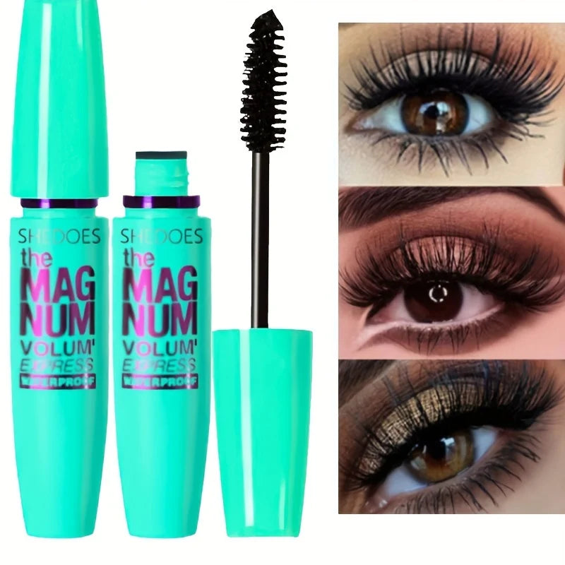 4D Waterproof Black Thickening, Lengthening, Curling, Liquid Fiber Mascara