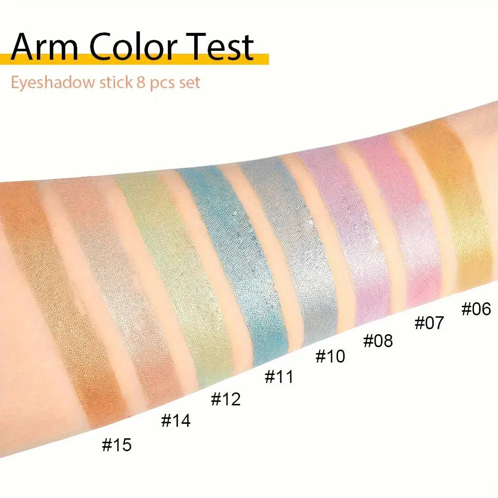16 Colors Pearlescent Waterproof Eyeliner