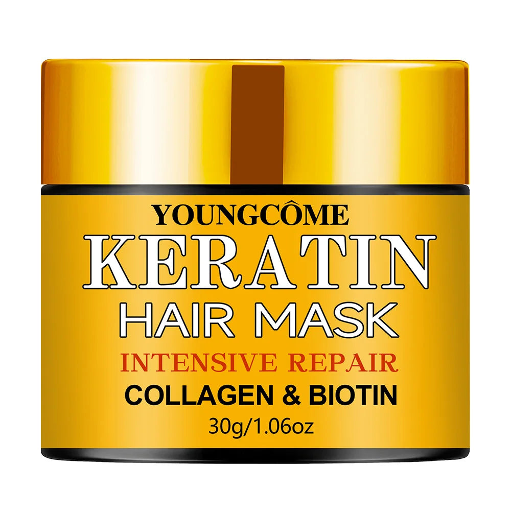 Hair Repairs Hair Mask Biotin Collagen Keratin Treatment Essential Oil