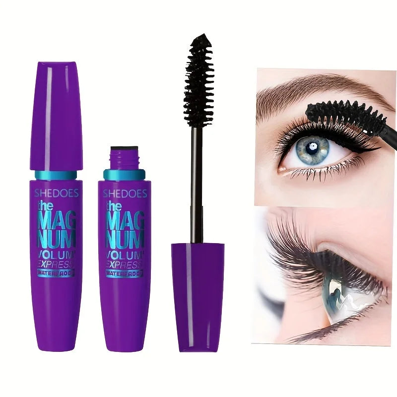 4D Waterproof Black Thickening, Lengthening, Curling, Liquid Fiber Mascara