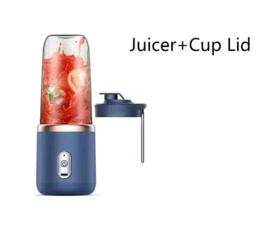 USB Personal Mini Juicer Double Cup Portable Handheld Travel Blender
