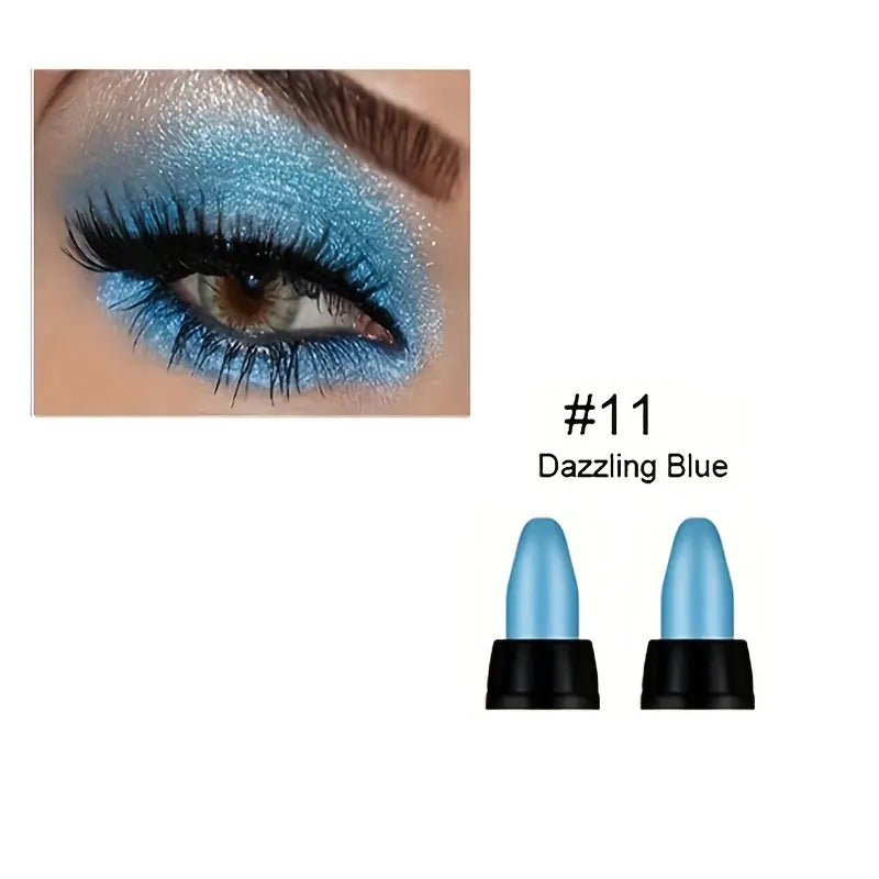16 Colors Pearlescent Waterproof Eyeliner