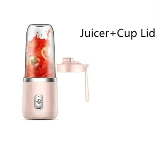 USB Personal Mini Juicer Double Cup Portable Handheld Travel Blender