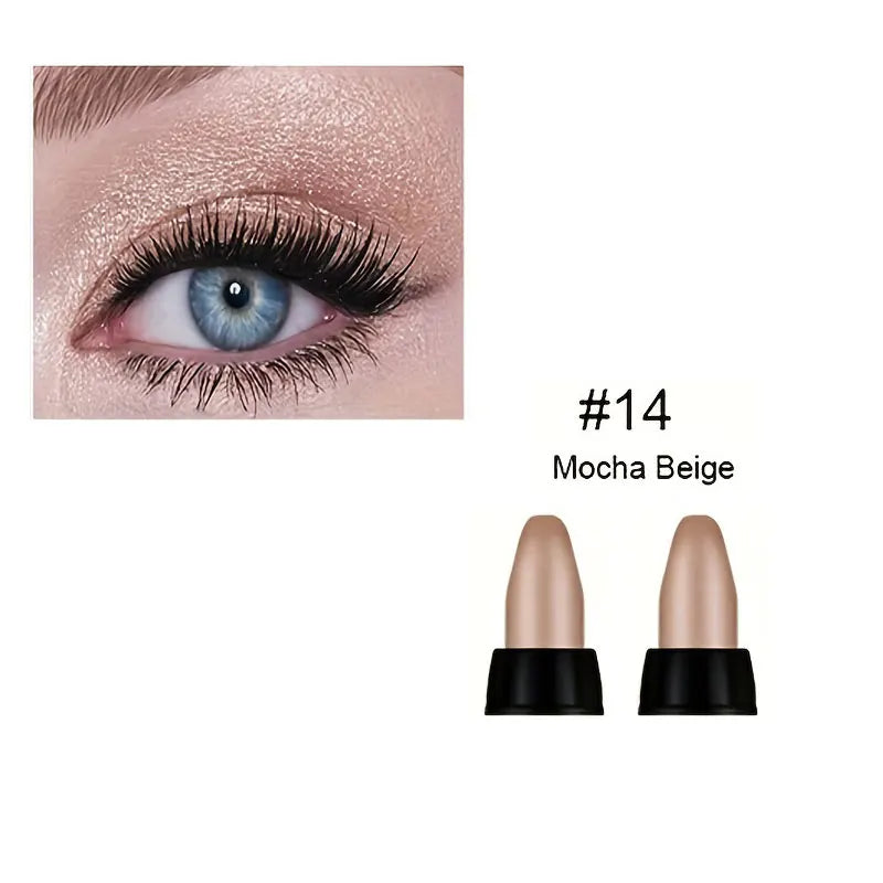 16 Colors Pearlescent Waterproof Eyeliner