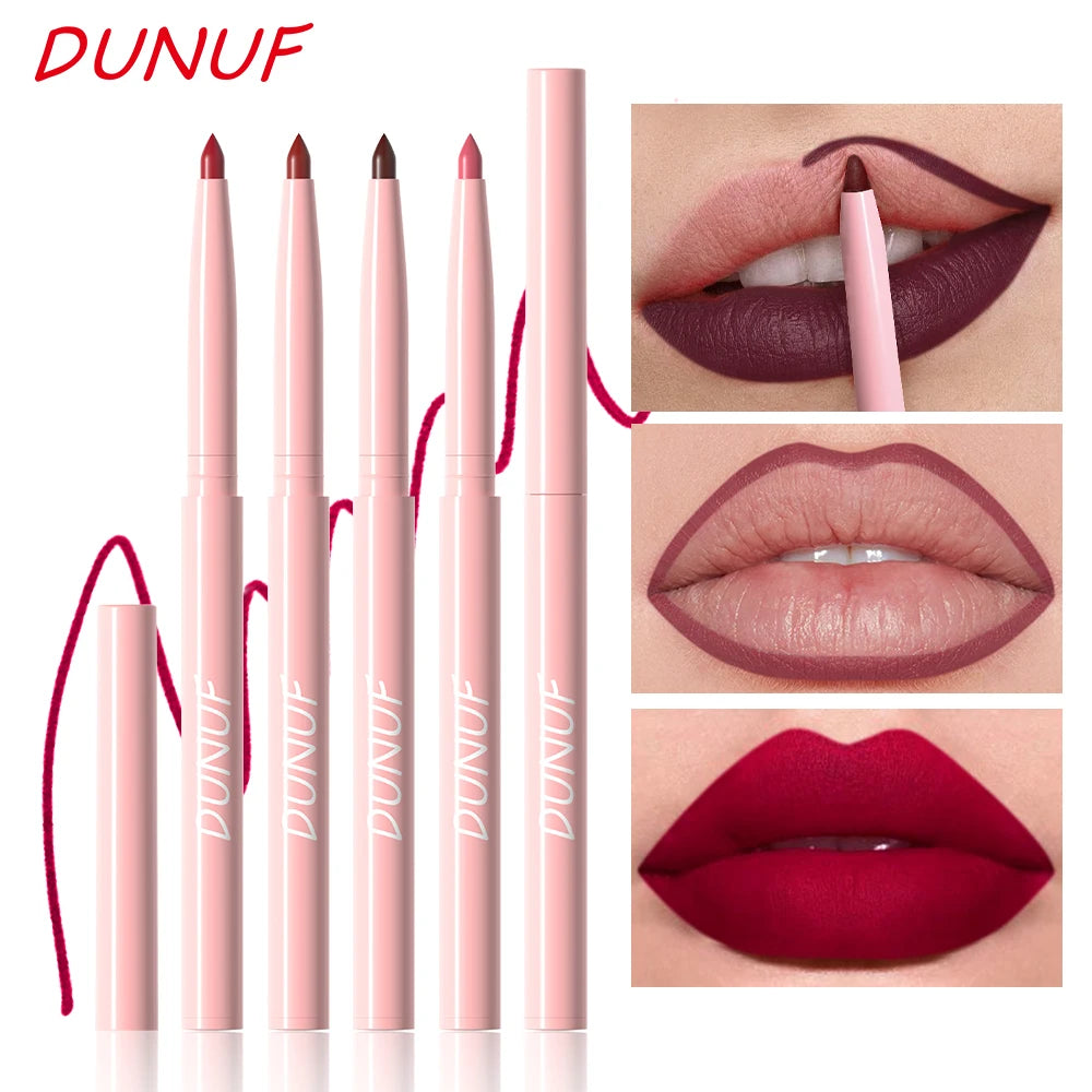 6pcs Easy Lip Liner Pen Set Long-Lasting, Waterproof Sweatproof, Non-fading Beauty Makeup