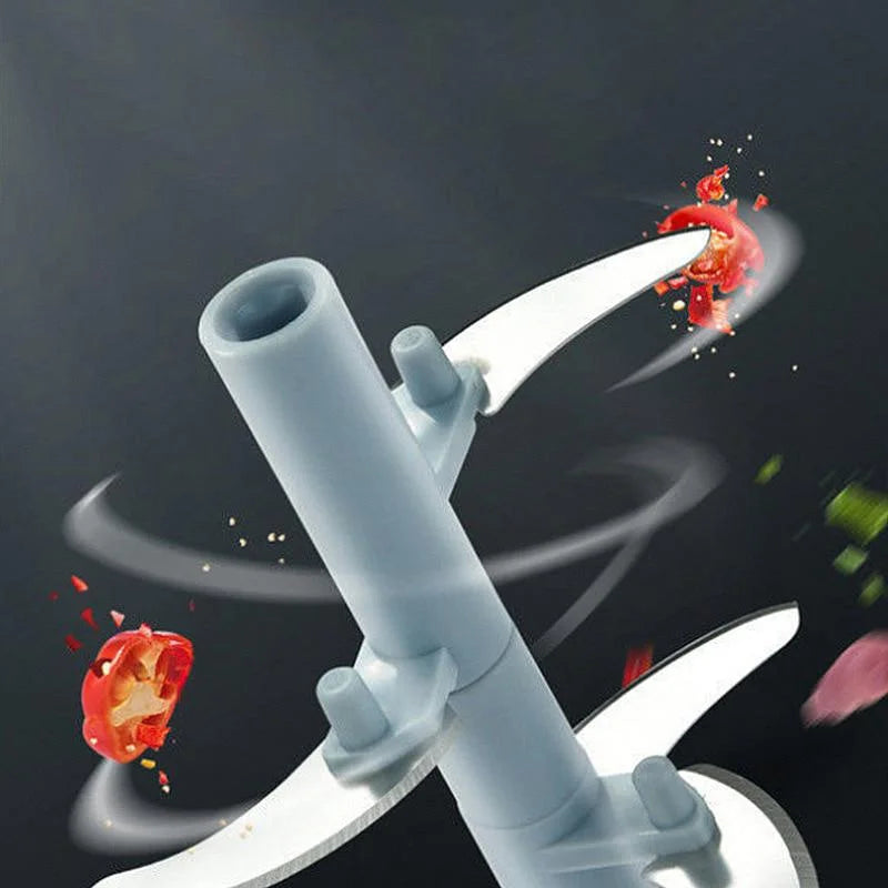 500/900ML Manual Meat Mincer Garlic Chopper Rotate Crusher Kitchen Cooking Accessories