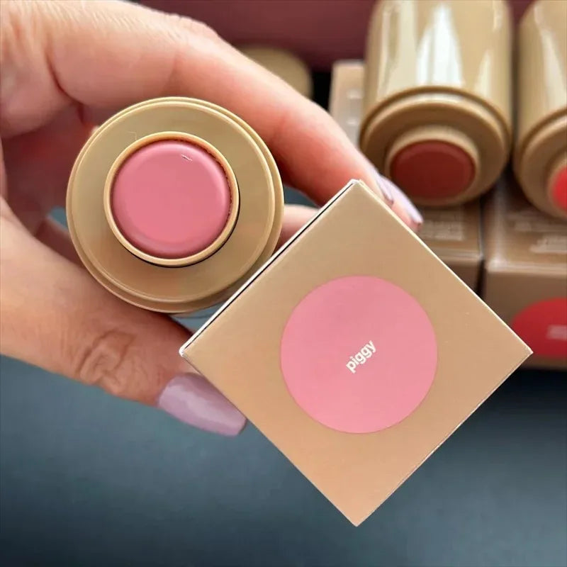Pocket Blush LIP Stick Lip And Cheek Hydrating Stick Natural Rouge Powder Easy To Apply Color