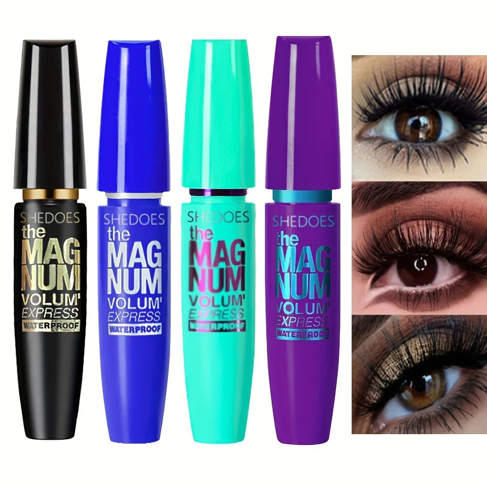 4D Waterproof Black Thickening, Lengthening, Curling, Liquid Fiber Mascara